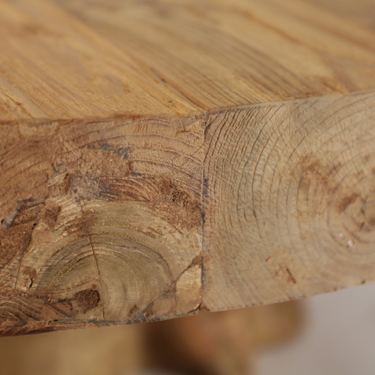 MESA DE CENTRO MADERA DE TEca RESTAURADA OUTDOOR