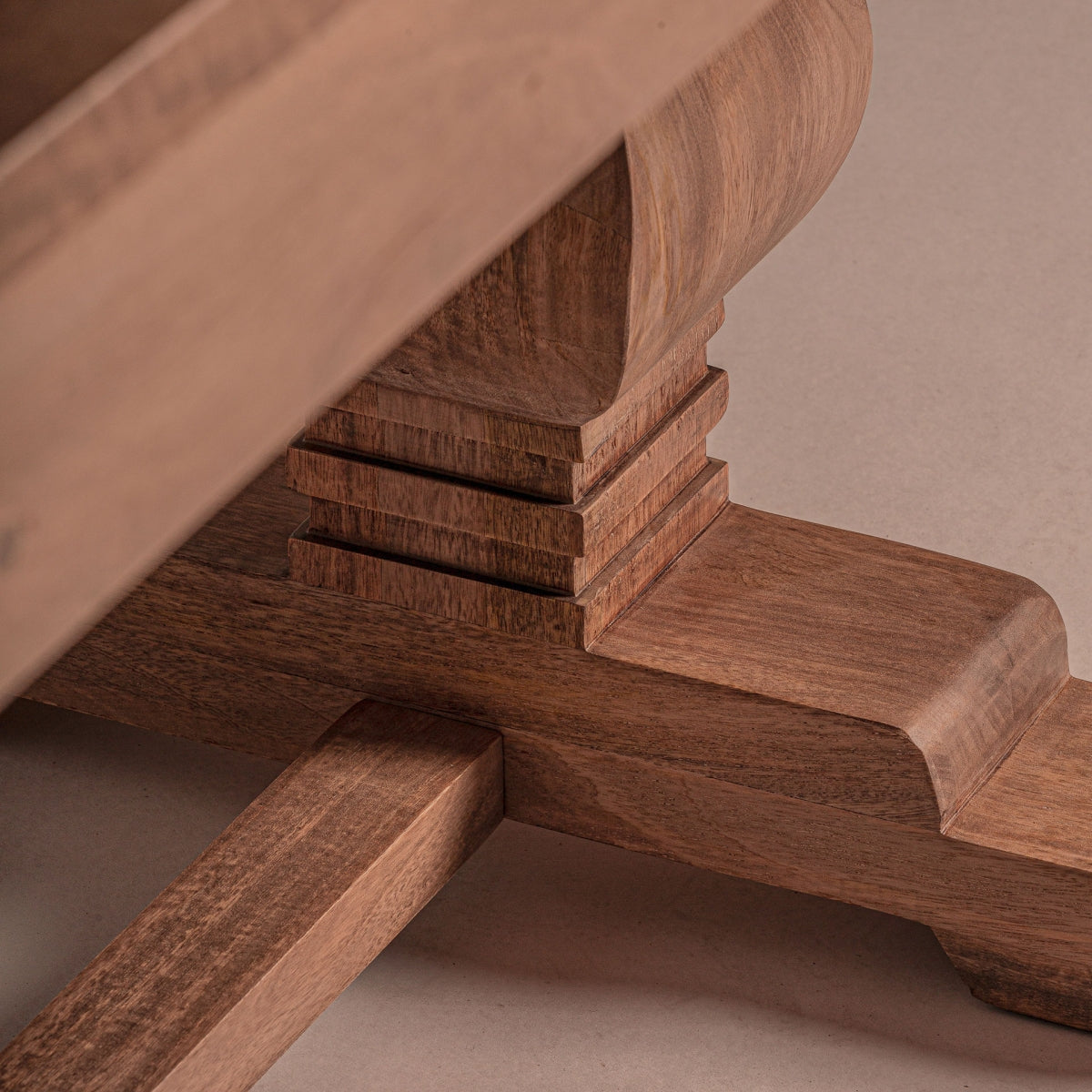 MESA COMEDOR MADERA DE MANGO EXTENSIBLE