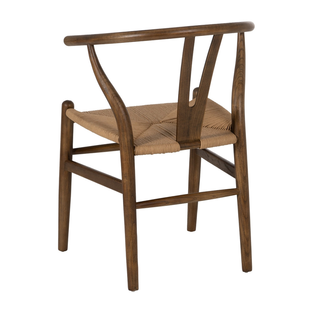 SILLA MADERA DE OLMO / fibra