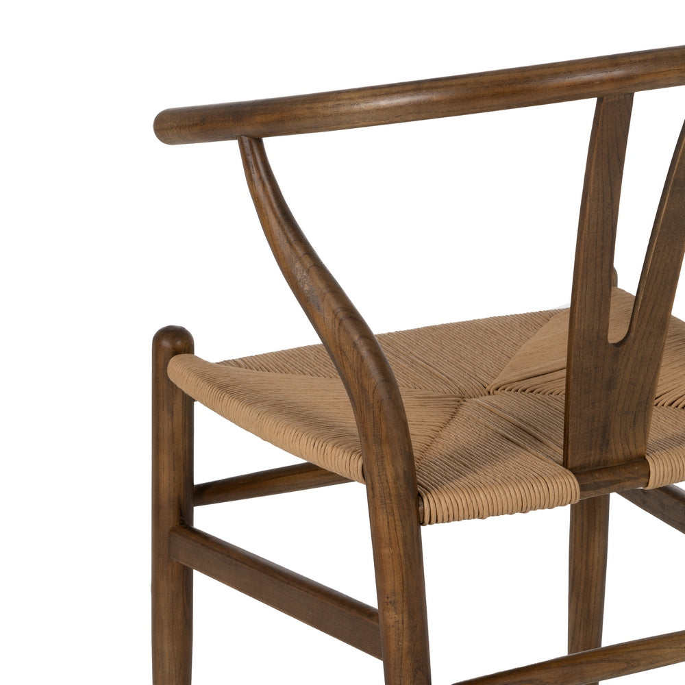 SILLA MADERA DE OLMO / fibra