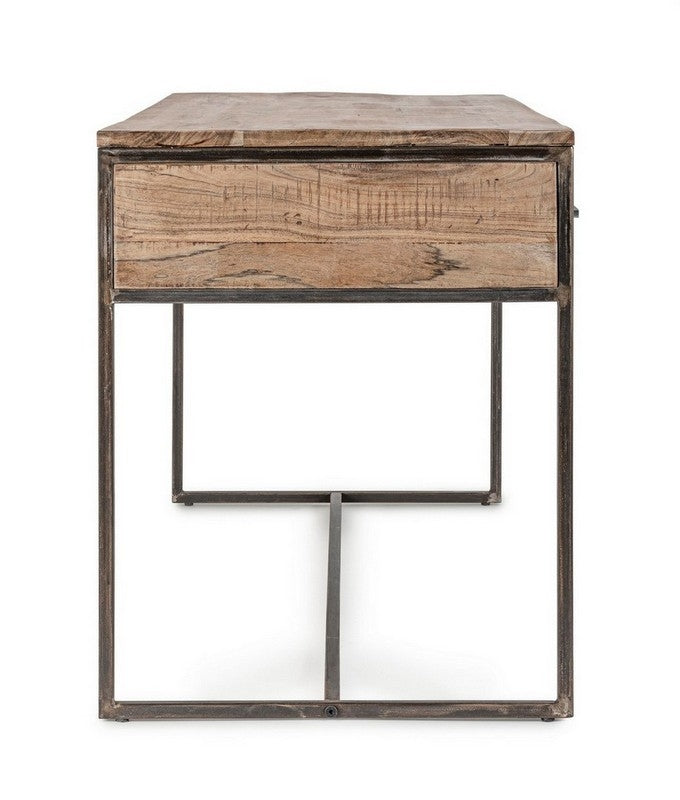 Escritorio madera de acacia / acero