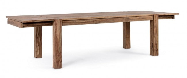 Mesa comedor extensible madera sheesham 200-300cm