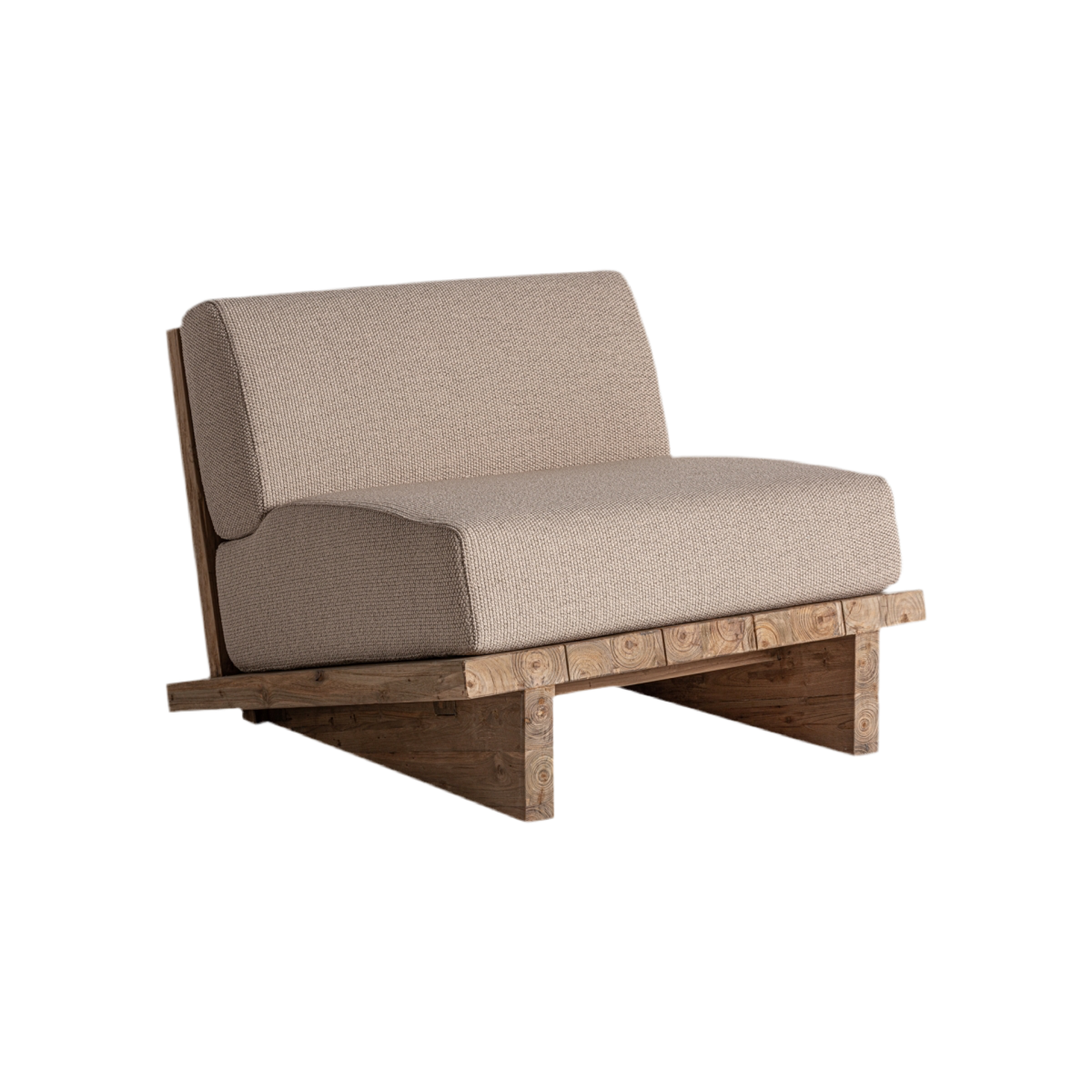 BUTACA madera de teca / tejido