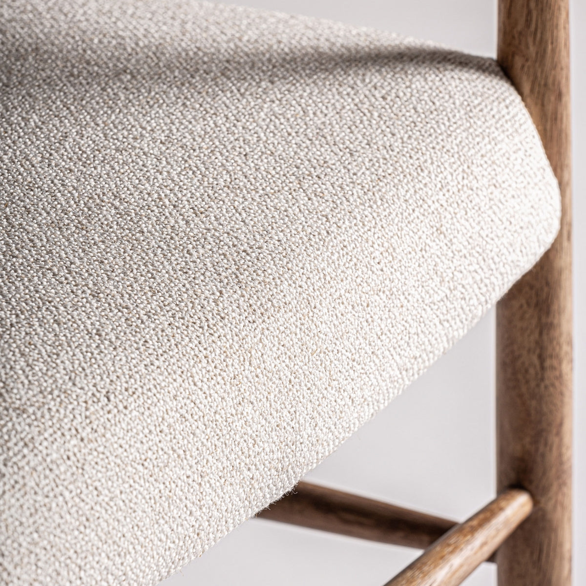 SILLa tejido / madera caucho / enea