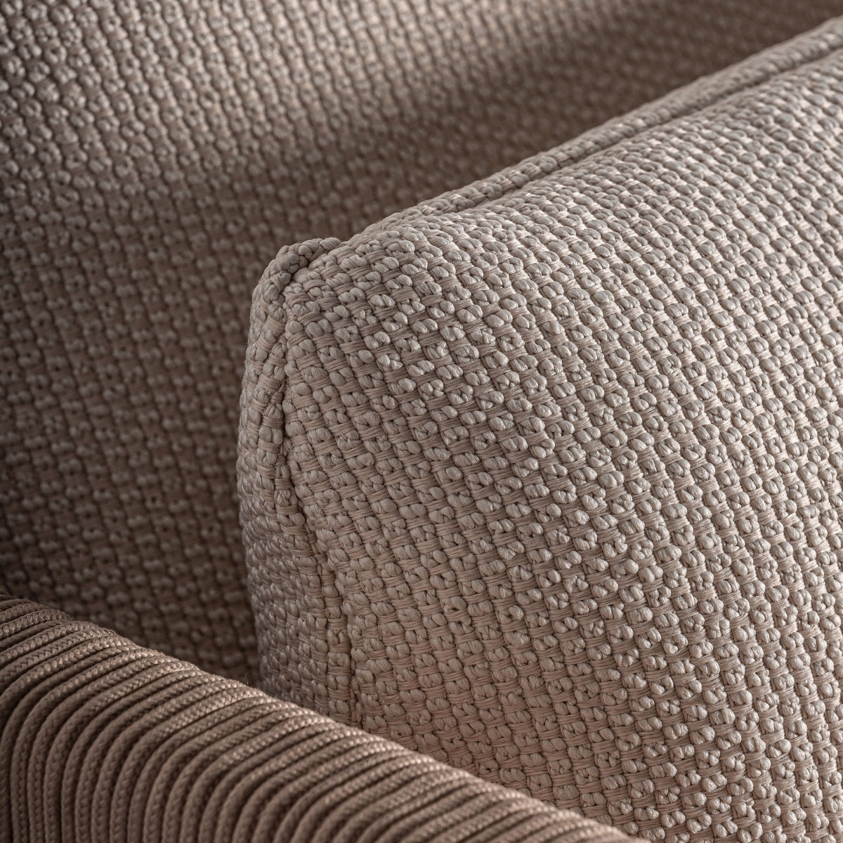 Tumbona chaise-longue madera de teca / tejido