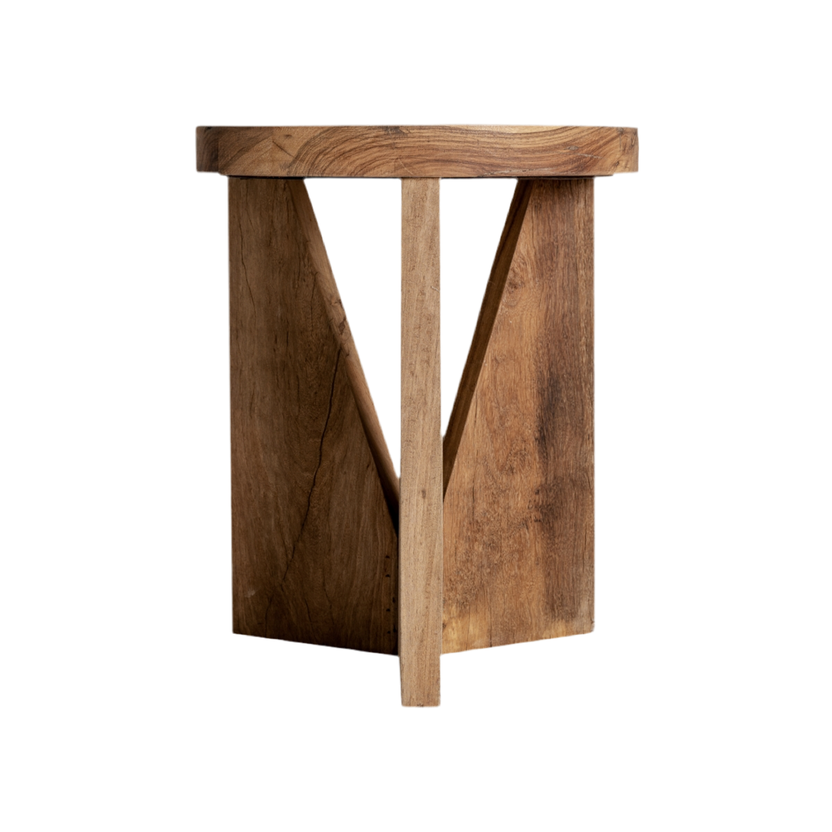 MESA AUXILIAR MADERA RECUPERADA