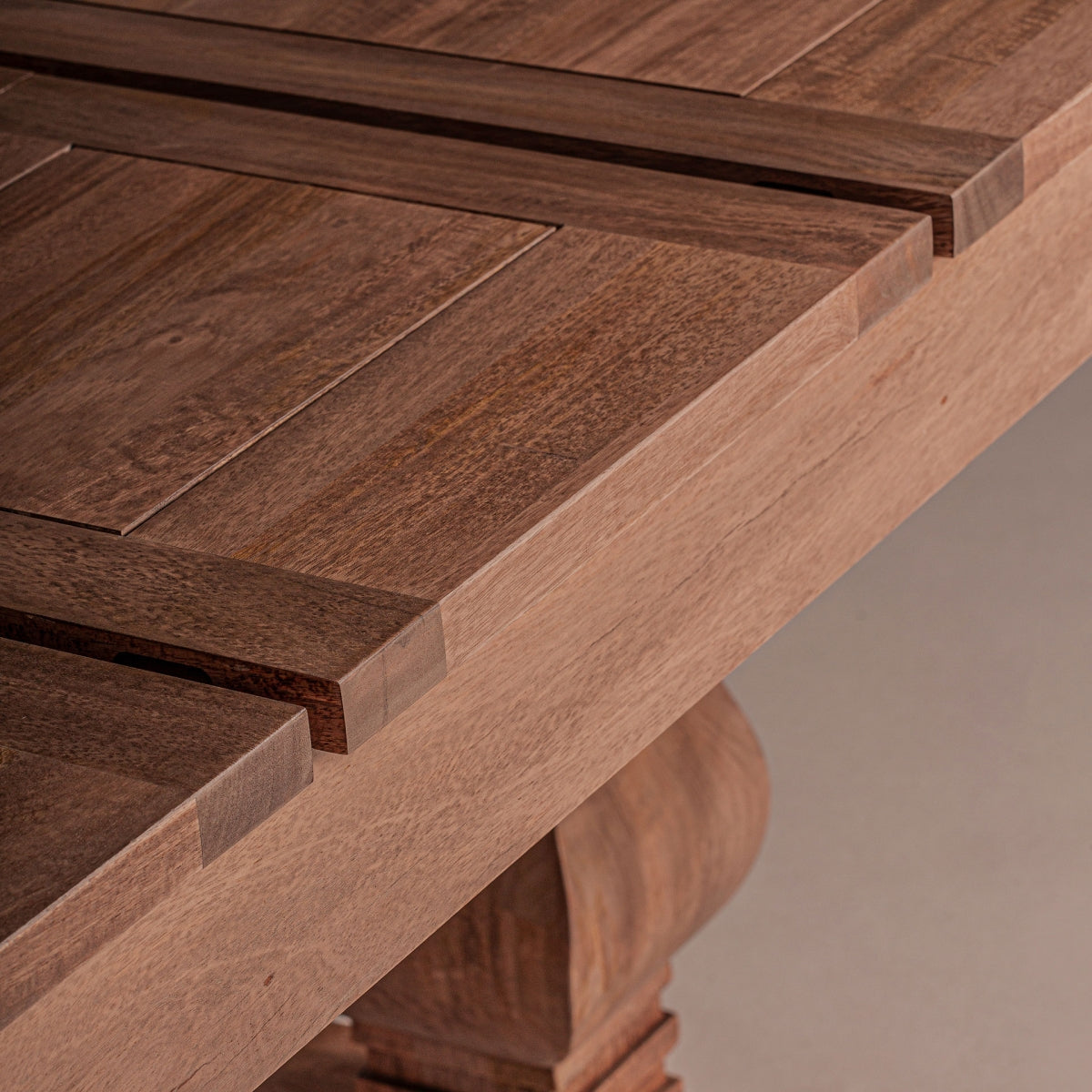 MESA COMEDOR MADERA DE MANGO EXTENSIBLE