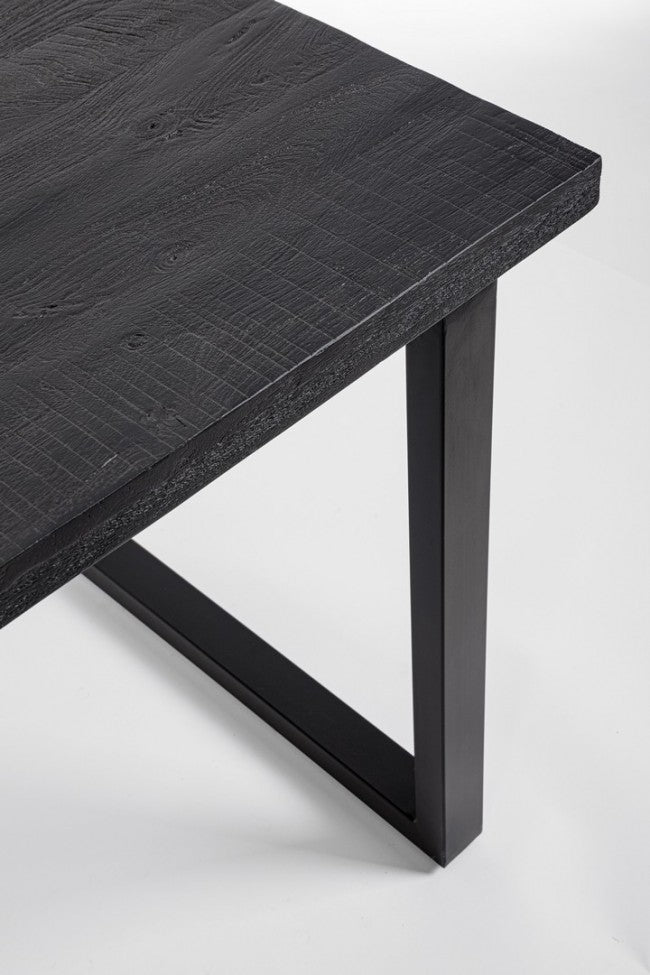 Mesa comedor madera de mango / acero 160cm
