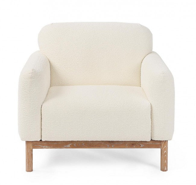 BUTACA MADERA DE FRESNO / TAPIZADO BoUCLé