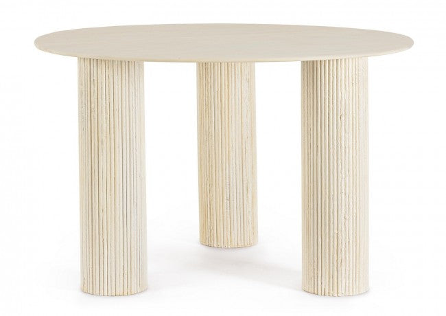 Mesa comedor madera de mango 120cm