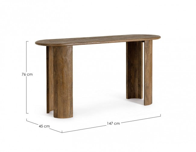 CONSOLA MADERA DE MANGO