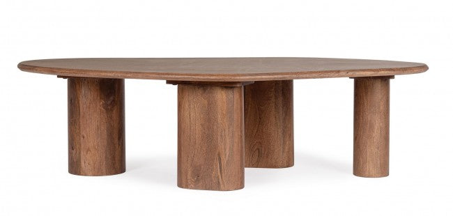 MESA CENTRO MADERA MANGO