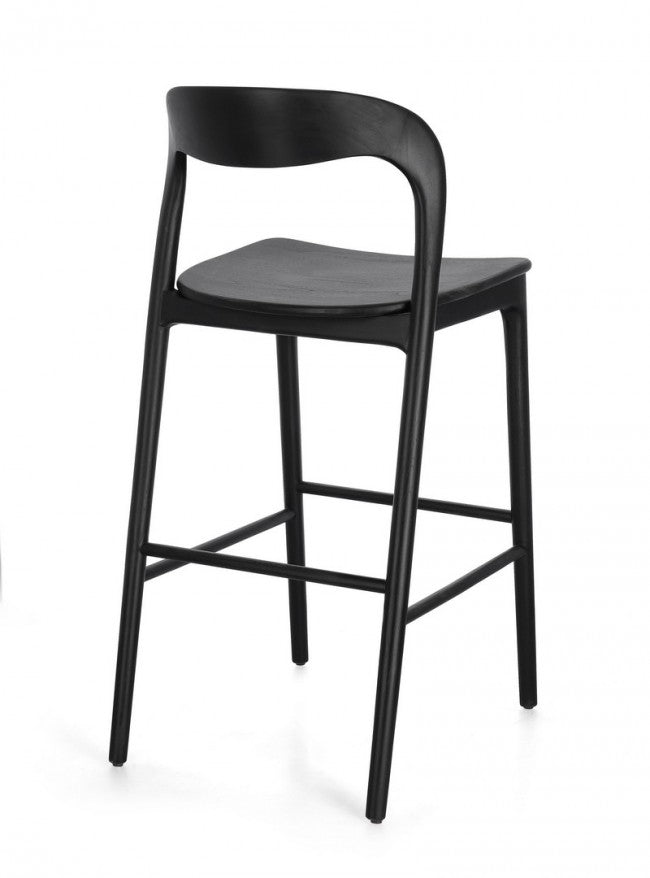 Taburete madera de teca