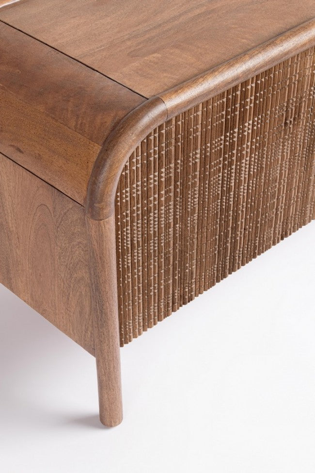 MUEBLE TV MADERA DE MANGO 155CM