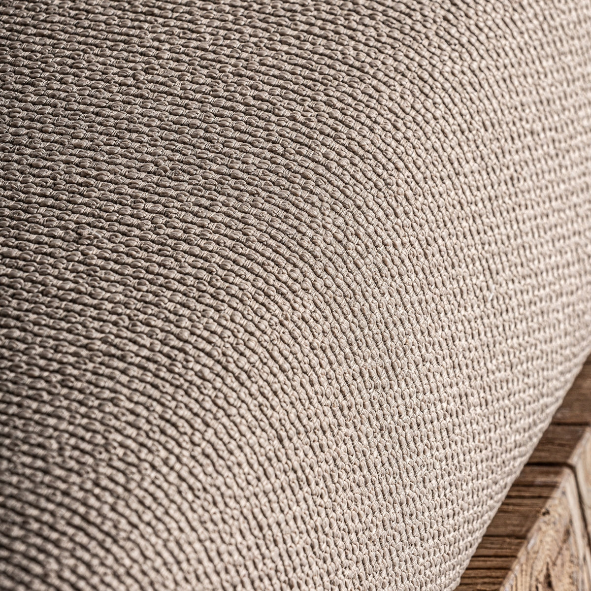 SOFÁ madera de teca / tejido