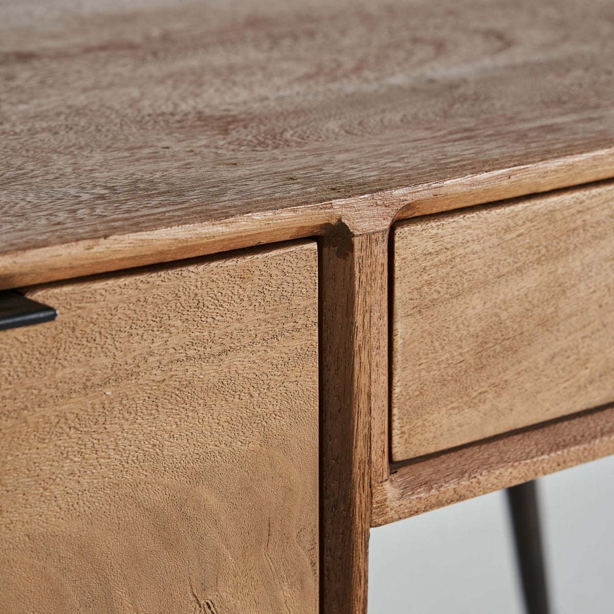 ESCRITORIO MADERA DE MANGO / HIERRO