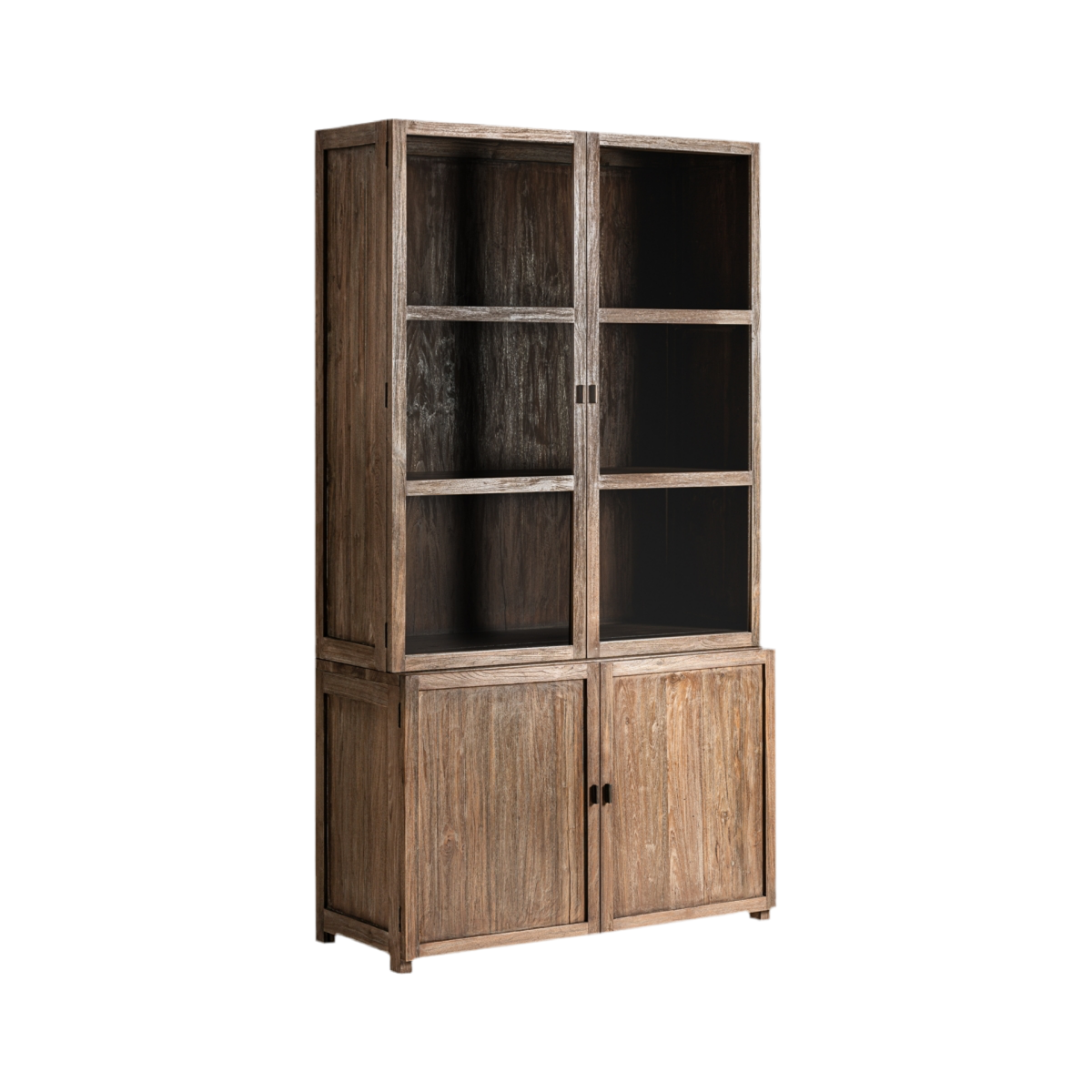 VITRINA MADERA DE TEca RECUPERADA