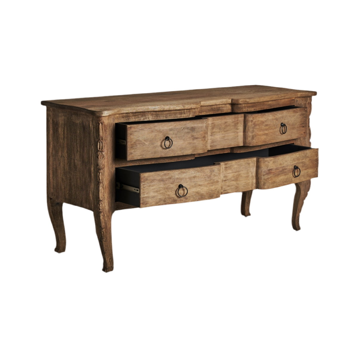 CÓMODA COLONIAL MADERA DE MANGO