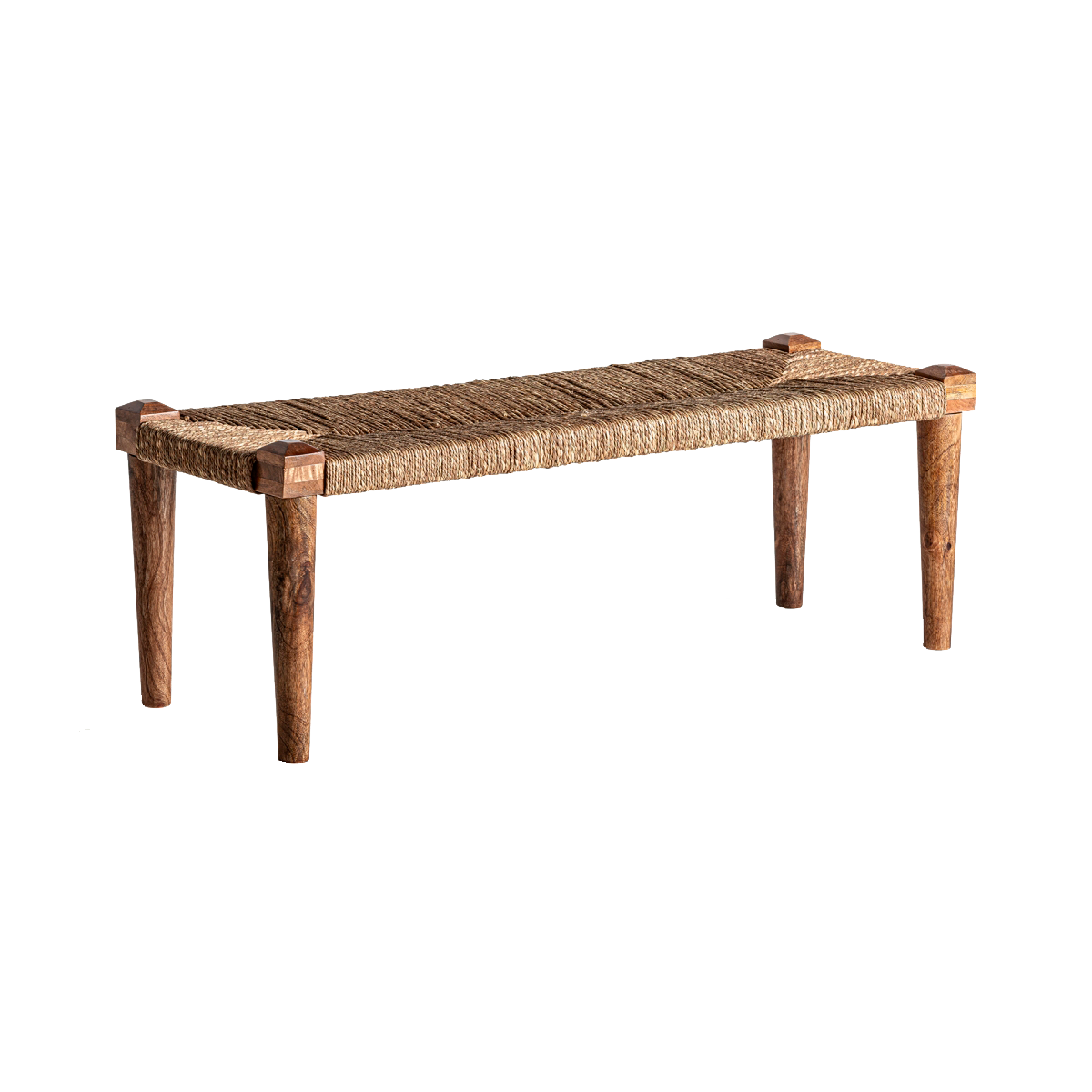 Banco de madera de mango.