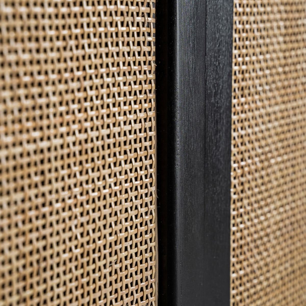 APARADOR MADERA DE MANGO / MIMBRE