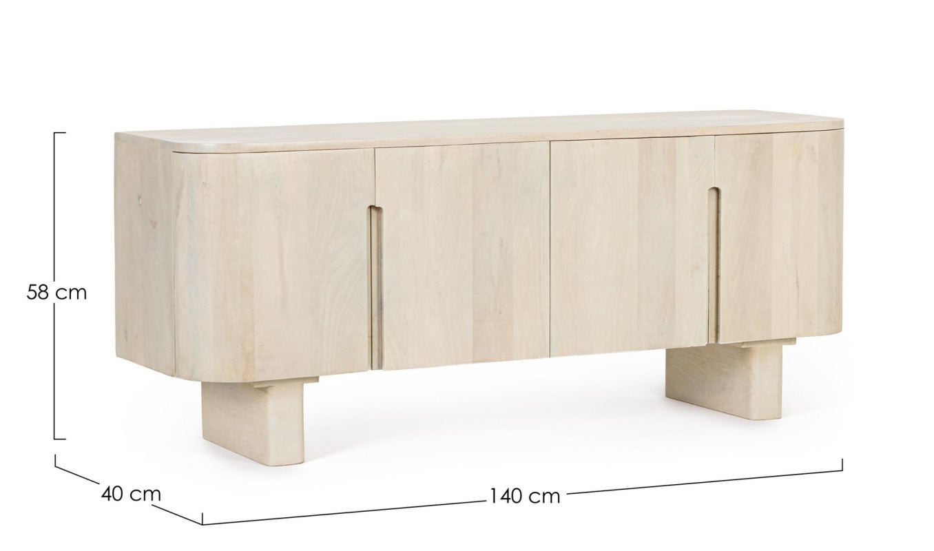 MUEBLE TV MADERA DE MANGO