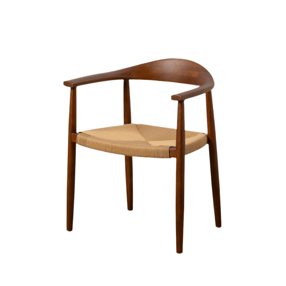 SILLA MADERA HAYA / cuerda