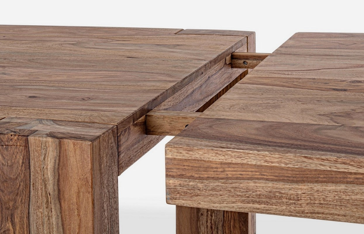 Mesa comedor extensible madera sheesham 175-265cm