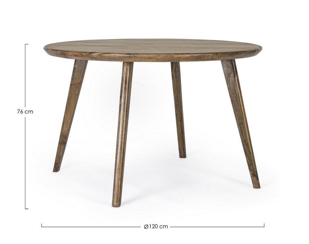 Mesa comedor madera de mango 120cm