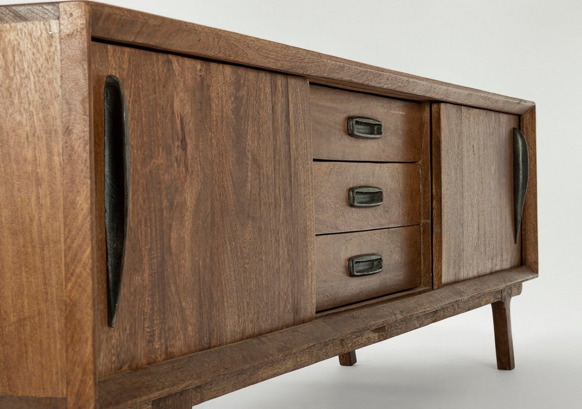 MUEBLE TV MADERA DE MANGO