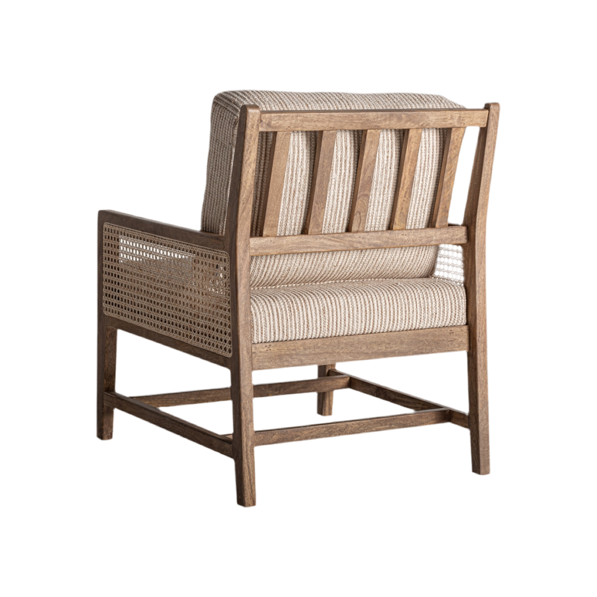 SILLa madera de mango / cannage / tejido