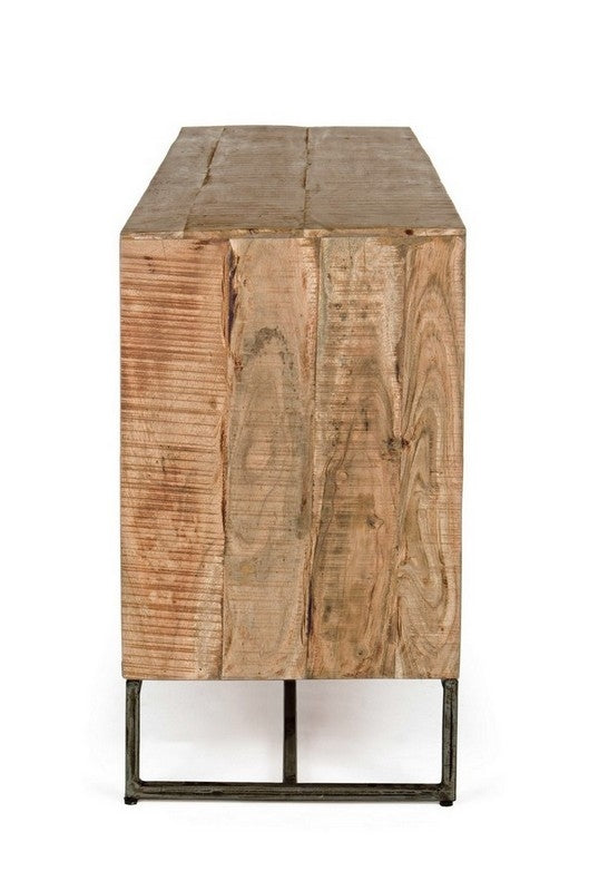 APARADOR MADERA DE ACACIA / ACERO 175cm