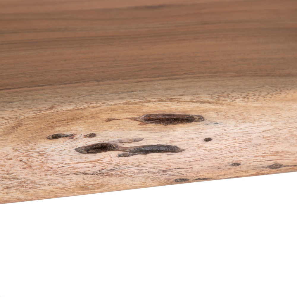 MESA COMEDOR MADERA DE ACACIA / HIERRO 300CM