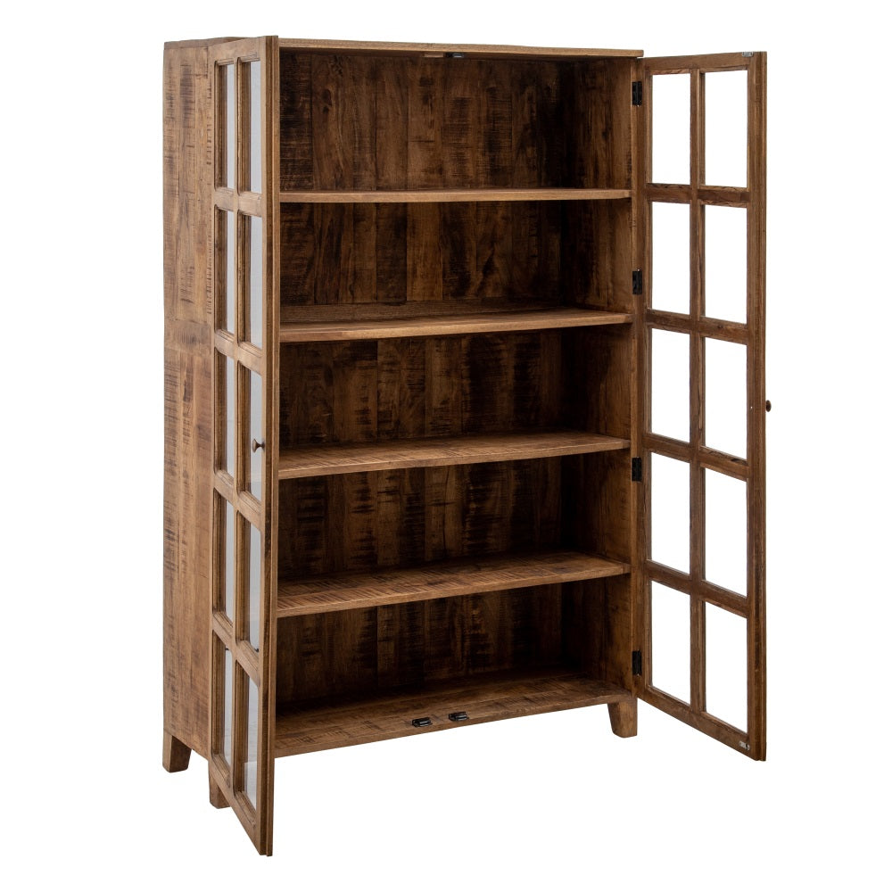 VITRINA MADERA DE MANGO