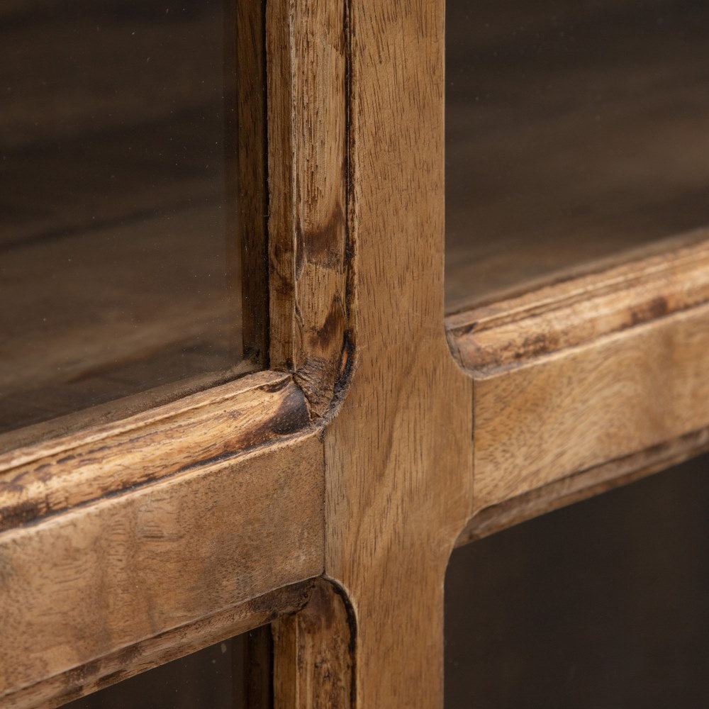 VITRINA MADERA DE MANGO