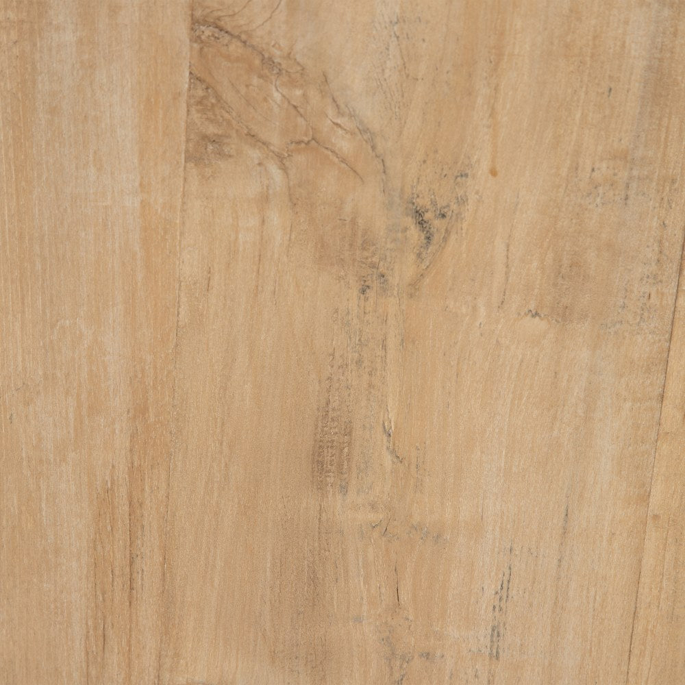 Mesa de comedor de madera de pino natural