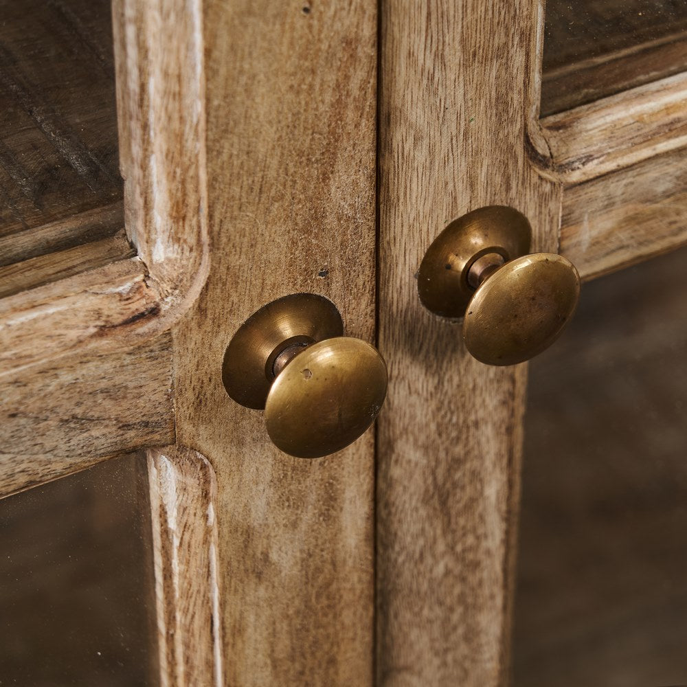 VITRINA MADERA DE MANGO