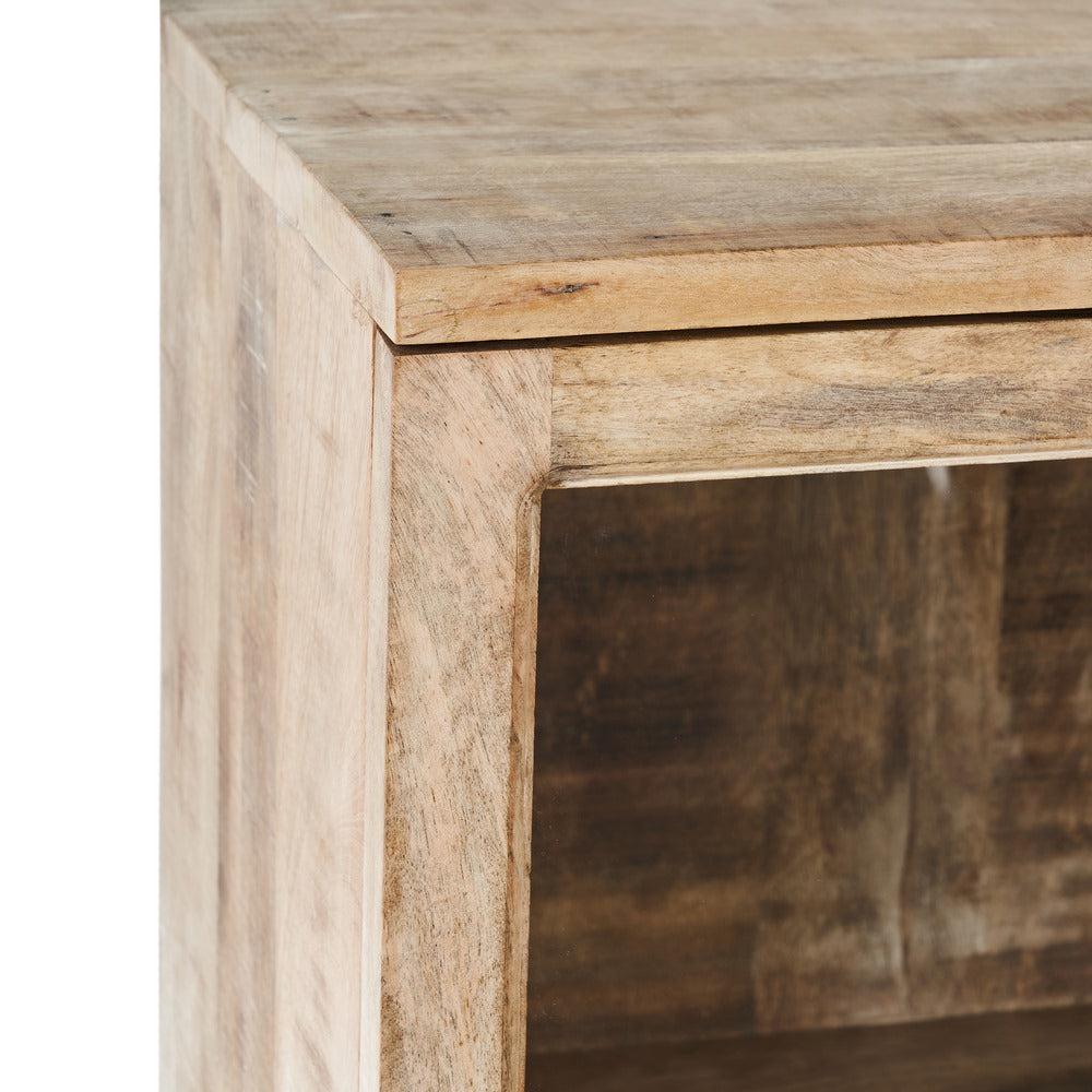 VITRINA MADERA DE MANGO