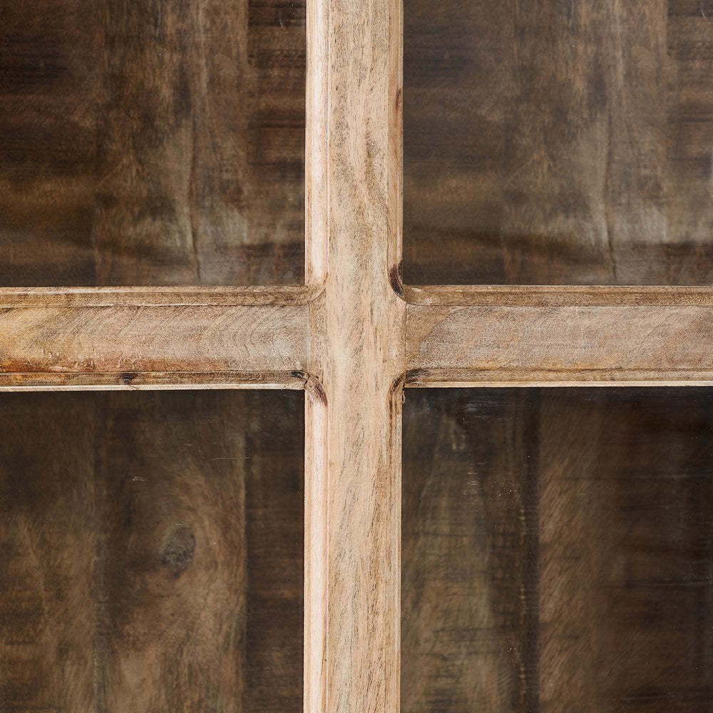 VITRINA MADERA DE MANGO