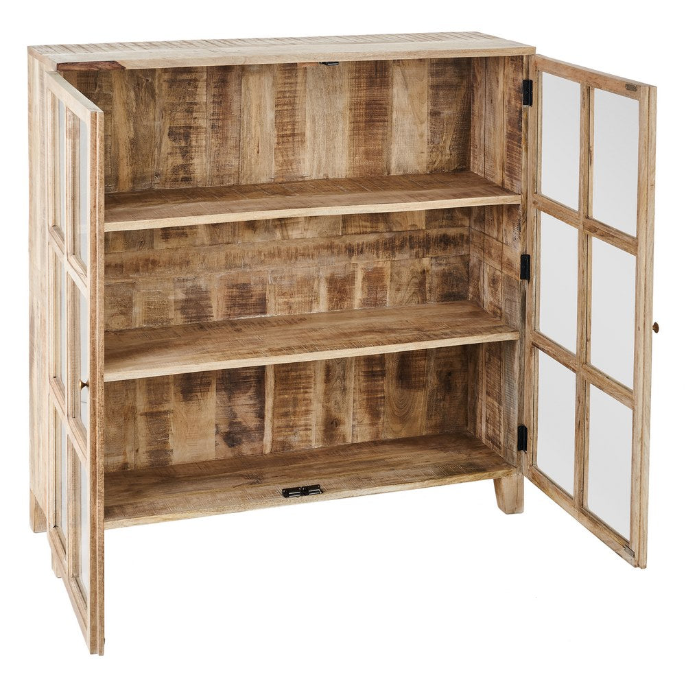 VITRINA MADERA DE MANGO