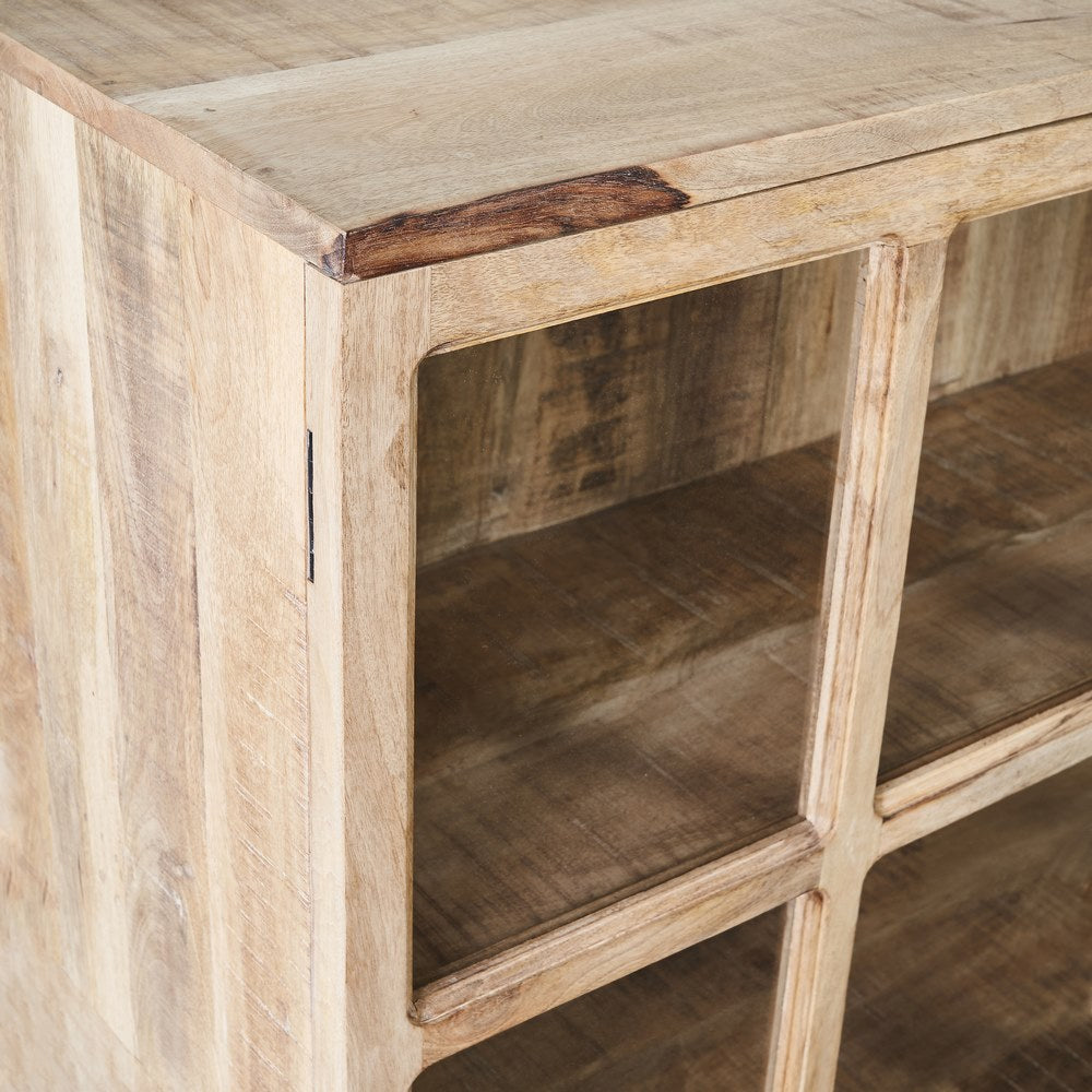 VITRINA MADERA DE MANGO