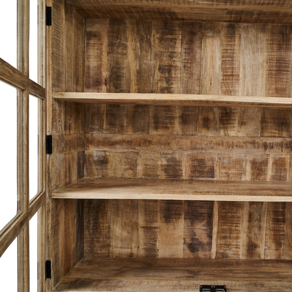 VITRINA MADERA DE MANGO