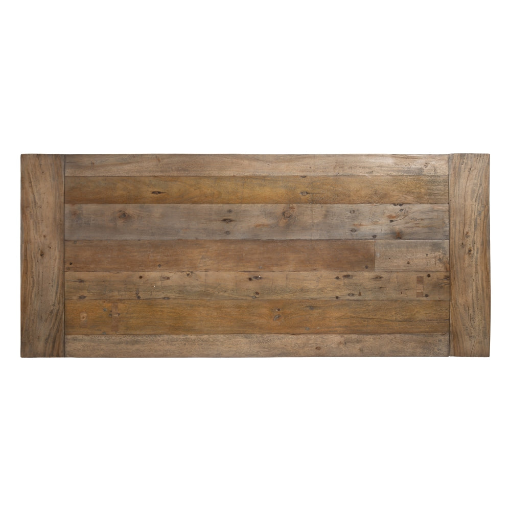 MESA COMEDOR NATURAL-NEGRO