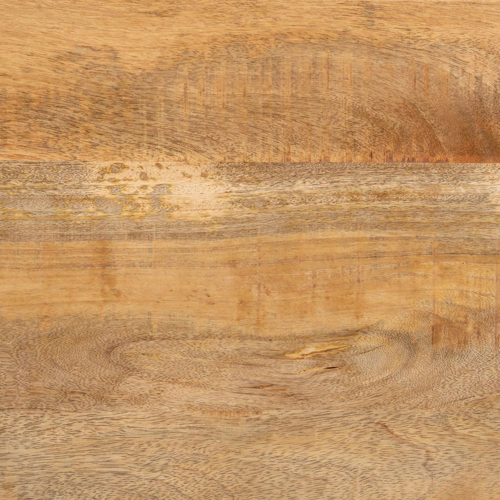 MESA COMEDOR MADERA DE MANGO / HIERRO 160CM