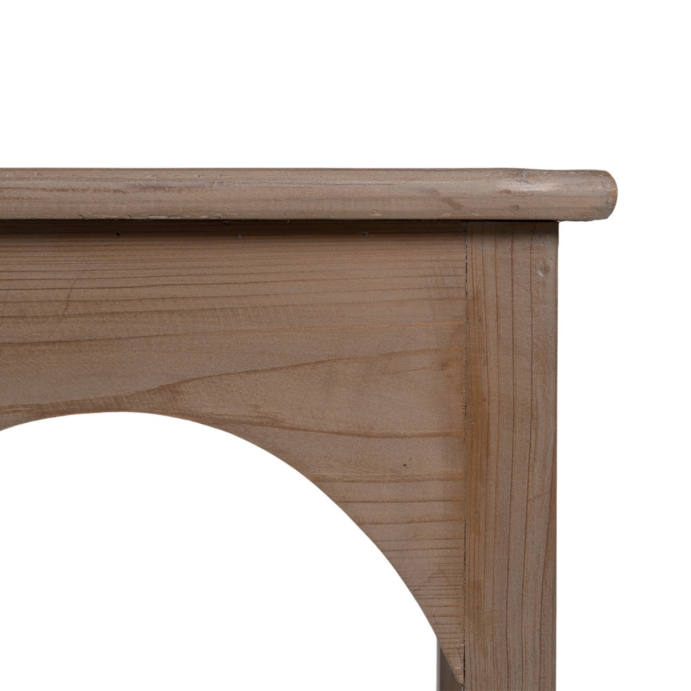 CONSOLA NATURAL MADERA DE PINO