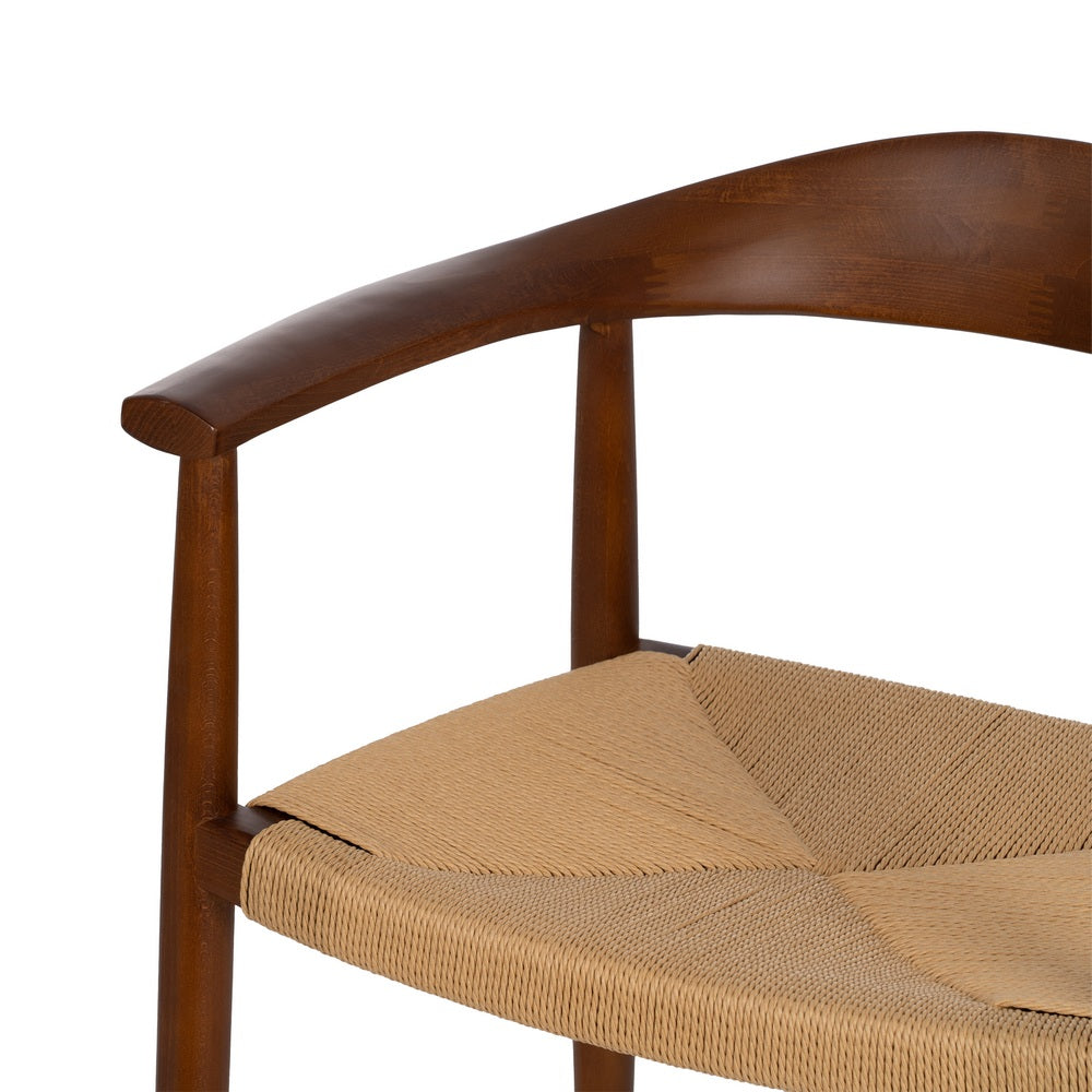 SILLA MADERA HAYA / cuerda