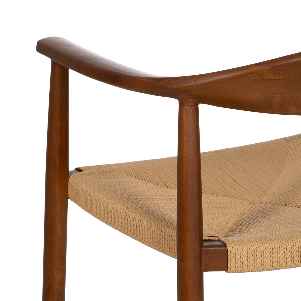 SILLA MADERA HAYA / cuerda