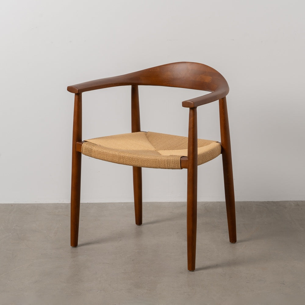 SILLA MADERA HAYA / cuerda