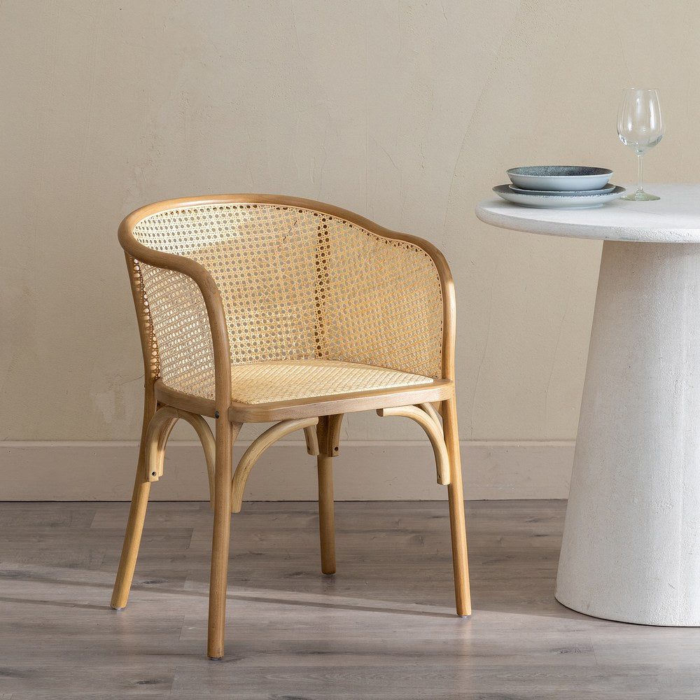 SILLA MADERA DE OLMO / CANNAGE