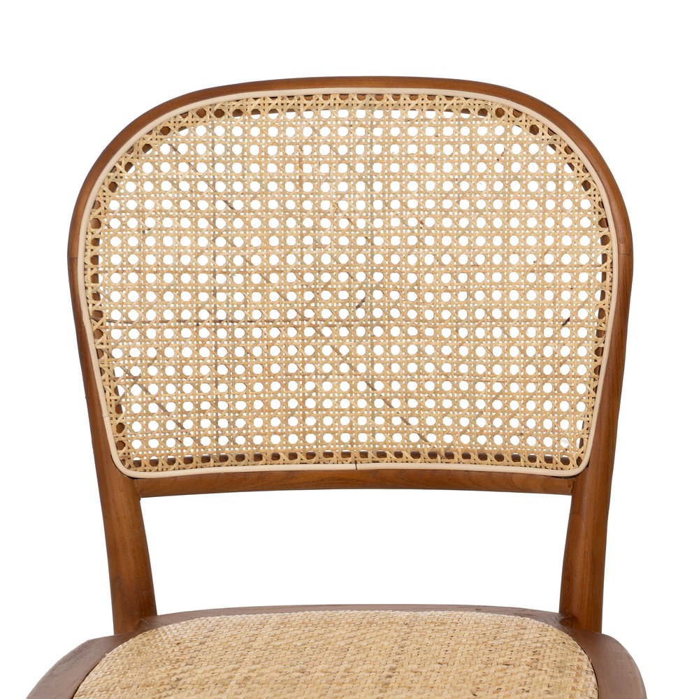 SILLA MADERA DE OLMO / cannage