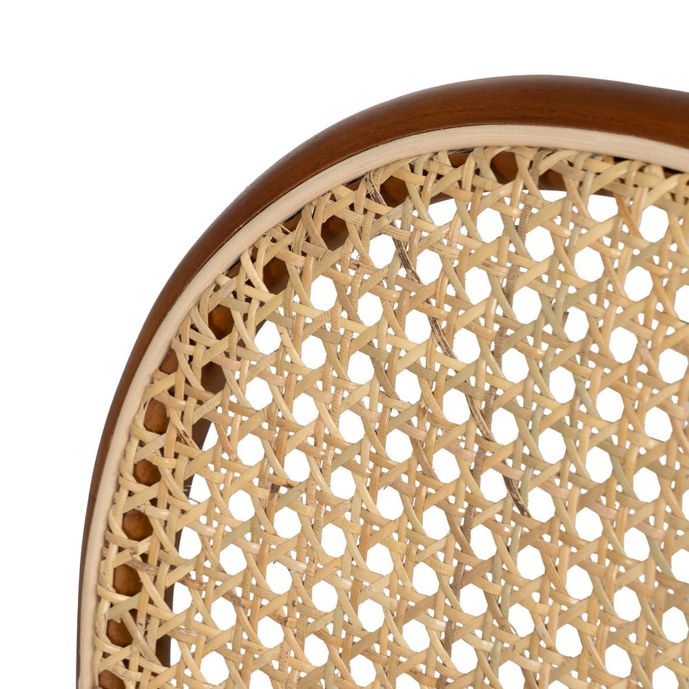 SILLA MADERA DE OLMO / cannage